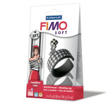 Černobílá šperková sada FIMO