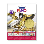 Zlaté kovové plátky FIMO