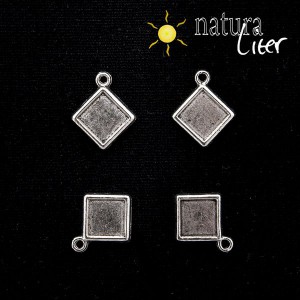Lůžko oboustranné čtverec 16x13mm (7x7), 2ks Lůžko oboustranné čtverec 16x13mm (7x7), 2ks