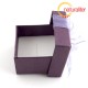 Dárková krabička 48x48x30mm, fialová