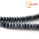 Dumortierit rondelky 8x4 mm, šňůra 40cm