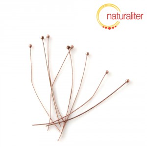 Ketlovací nýty s kulatou hlavou staroměď 40x0,5mm, 25ks Ketlovací nýty s kulatou hlavou staroměď 40x0,5mm, 25ks