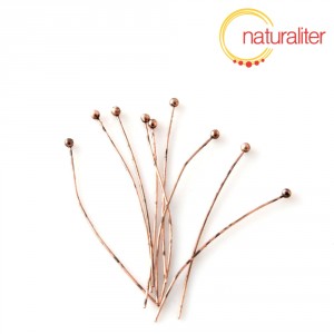 Ketlovací nýty s kulatou hlavou staroměď 50x0,5mm, 20ks Ketlovací nýty s kulatou hlavou staroměď 50x0,5mm, 20ks