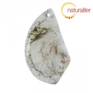 Mechový (dendritický) achát - přívěsek 51x31mm Mechový (dendritický) achát - přívěsek 51x31mm