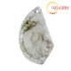 Mechový (dendritický) achát - přívěsek 51x31mm