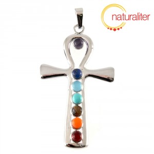 Čakrový přívěsek 56x33mm - ankh Čakrový přívěsek 56x33mm - ankh