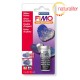 Metalický prášek FIMO - stříbrný 3g