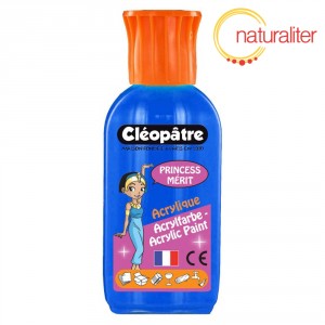 Akrylová barva Cléopatre Princess Mérit modrá základní 55ml Akrylová barva Cléopatre Princess Mérit modrá základní 55ml
