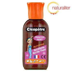 Akrylová barva Cléopatre Princess Mérit čokoládová hnědá 55ml Akrylová barva Cléopatre Princess Mérit čokoládová hnědá 55ml
