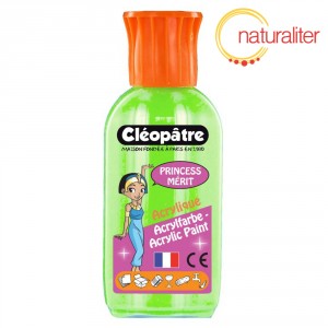 Akrylová barva Cléopatre Princess Mérit zelená neonová 55ml Akrylová barva Cléopatre Princess Mérit zelená neonová 55ml