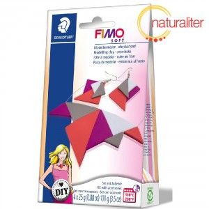 Šperková sada FIMO Soft DIY - trojúhelníky Šperková sada FIMO Soft DIY - trojúhelníky