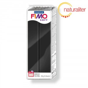 FIMO Soft 9 - černá, velké balení 350g