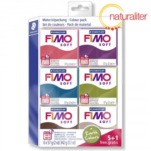 Sada FIMO Soft - Barvy země 6x57g Sada FIMO Soft - Barvy země 6x57g