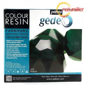 Křišťálová pryskyřice Gédeo barevná - zelená 150ml Křišťálová pryskyřice Gédeo barevná - zelená 150ml