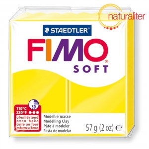 Výprodej - FIMO Soft 10 - žlutá 57g Výprodej - FIMO Soft 10 - žlutá 57g
