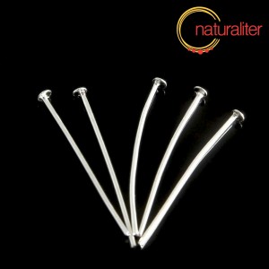 Ketlovací nýty stříbrná barva 24x0,8mm, 100ks Ketlovací nýty stříbrná barva 24x0,8mm, 100ks