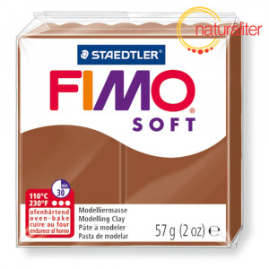 Výprodej - FIMO Soft 7 - hnědá 57g