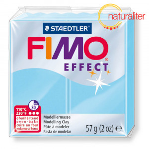 Výprodej - FIMO Effect 305 - světle modrá (voda) pastelová 57g