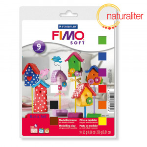 Výprodej - Sada FIMO Soft - základní 9 barev + pomůcky