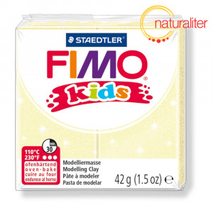 Výprodej - FIMO kids 106 - perleťová žlutá 42g