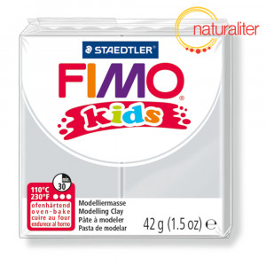 Výprodej - FIMO kids 80 - světle šedá 42g