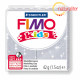 Výprodej - FIMO kids 812 - stříbrná se třpytkami 42g