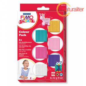 Výprodej - Sada FIMO kids dívčí 6 barev