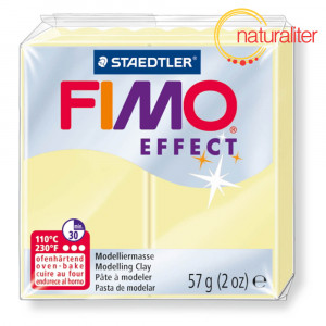 Výprodej - FIMO Effect 105 - vanilková žlutá pastelová 57g