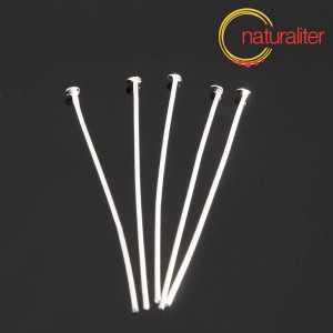 Ketlovací nýty stříbrná barva 40x0,8mm, 50ks Ketlovací nýty stříbrná barva 40x0,8mm, 50ks