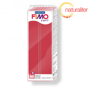 Výprodej - FIMO Soft 26 - tmavě červená, velké balení 350g