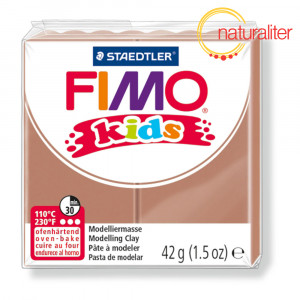 Výprodej - FIMO kids 71 - světle hnědá 42g