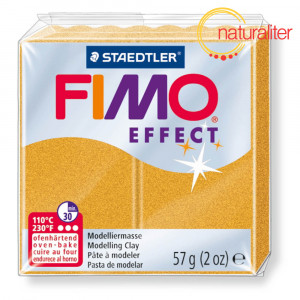 Výprodej - FIMO Effect 11 - zlatá metalická 57g