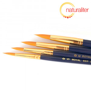 &Scaron;tětec kulat&yacute; zlat&yacute; taklon Royal&Langnickel č. 5