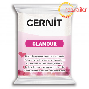 Výprodej - CERNIT Glamour 010 - bílá 56g