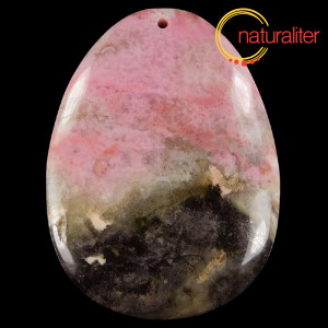 Rodonit - př&iacute;věsek 51x38mm