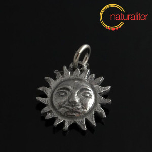 Slunce - přívěsek starostříbro 19x17mm Slunce - přívěsek starostříbro 19x17mm
