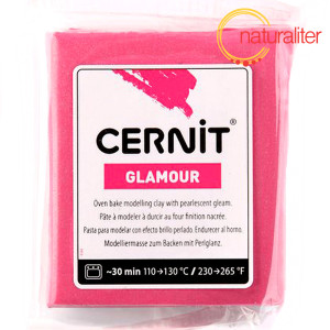 Výprodej - CERNIT Glamour 420 - karmínová červená 56g Výprodej - CERNIT Glamour 420 - karmínová červená 56g