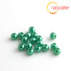 Voskované perly, zelené, 4mm, 100ks