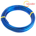 Hliníkový drát modrá barva, 3mm x 5m