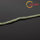 Peridot / olivín - korálky 2mm, návlek 38cm