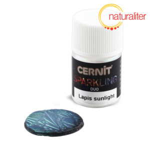 Třpytivý prášek CERNIT Sparkling Duo sluneční lapis 2g