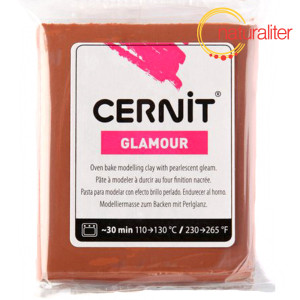 Výprodej - CERNIT Glamour 800 - hnědá 56g