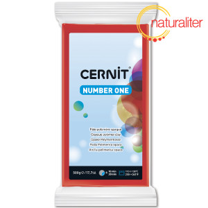 CERNIT Number One 463 - vánoční červená, velké balení 500g CERNIT Number One 463 - vánoční červená, velké balení 500g