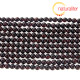 Granát - kuličky 4mm, návlek 38cm