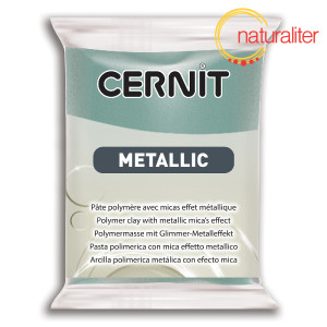 CERNIT Metallic 054 -zlato-tyrkysová 56g CERNIT Metallic 054 -zlato-tyrkysová 56g