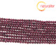 Granát - kuličky 3mm, návlek 38cm