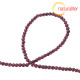 Granát - kuličky 3mm, návlek 38cm