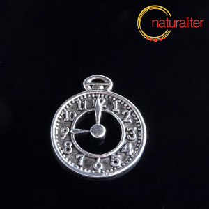 Hodiny - přívěsek starostříbro 25x21mm Hodiny - přívěsek starostříbro 25x21mm