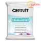 CERNIT Translucent 010 - bílá se třpytkami 56g