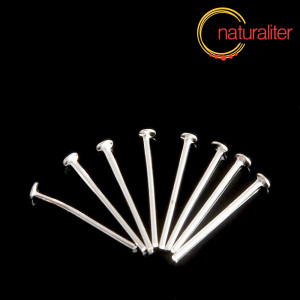 Ketlovací nýty stříbrná barva 16x0,8mm, 100ks Ketlovací nýty stříbrná barva 16x0,8mm, 100ks